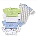 Gerber 5pk Variety Dinosaur Print Onesies® - Boy