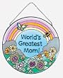 World'S Greatest Mom Suncatch. - Suncatcher