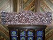 India Carvings Headboards Krishna with Gopis Carved Wood Wall Panel 72"