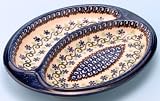 Polish Pottery Plate Divided Oval