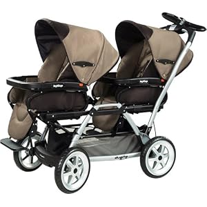 Buy Peg Perego Duette Twin Stroller - Toffee by Peg Perego USA now!