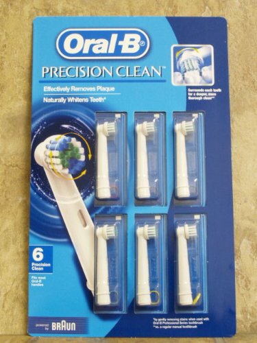Braun Oral-B Precsion Clean オーラルB 交換用歯ブラシ ６本入り