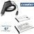 2 Pieces Value Combo Of Audiovox SMT-5600, HTC CINGULAR 2125, HTC T-MOBILE SDA Standard Battery + Vehicle Power Charger with IC Chip