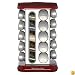 KitchenAid 20-Jar Spice Rack, Red