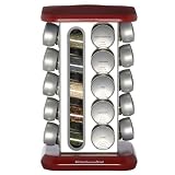 KitchenAid 20-Jar Spice Rack, Red