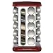 KitchenAid 20-Jar Spice Rack, Red