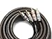 KnuKonceptz Krystal Kable 4 Channel 4M Twisted Pair RCA Cable 13'