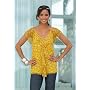 Chadwicks Mesh Ruffle Top