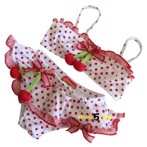 KATE MACK ケイトマック cherry ベビー キッズ 子供 水着 スイム ビキニ 2T～10T