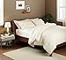 Amazon Brand – Pinzon Signature Cotton Heavyweight Velvet Flannel Pillow Cases - King, Cream