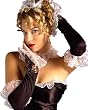 Long Adult Sexy French Maid Glovelets