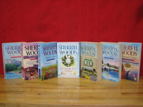 Chesapeake Shores Series Set; Volumes 1-7 By Sherryl Woods. Titles Include: (The Inn at Eagle Point/ Flowers on Main/ Harbor Lights/ A Chesapeake Shores Christmas/ Driftwood Cottage/ Moonlight Cove/ Beach Lane)