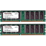 KOMPUTERBAY 2GB (2 x 1GB ) DDR DIMM (184 PIN) 400Mhz PC3200 CL 3.0 DESKTOP MEMORY
