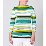 LCW Striped Boatneck Sweater at Liz Claiborne