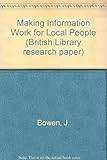 Making information work for people