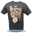 The Beatles Sgt Pepper Charcoal T-shirt