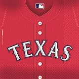 Texas Rangers Party Napkins - 36 Ct