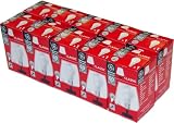 Produkt-Bild: 10 x GE General Electric Gl&uuml;hbirne Gl&uuml;hlampe 60W MATT sto&szlig;fest 60 Watt E27
