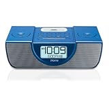 IMAGE OF iHome iP42 Dual Alarm Clock Radio for iPod and iPhone (Blue)