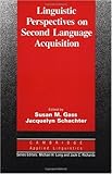 Linguistic Perspectives on Second Language Acquisition