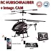 i-Helicopter SPY-CAM - 3.5 Kanal mini rc r/c ferngesteuerter Hubschrauber mit integ. KAMERA - Steuerung mit iPhone/iPad/iPod/ANDROID HANDY/SMARTPHONE + NEUESTE GYROSCOPE-TECHNOLOGIE + ORIGINAL FERNSTEUERUNG + ERSATZTEIL-SET!