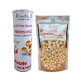 Smackys Potato Chips Salt n Pepper & Makhana Salt n Pepper RS.132.5 (50.00% Off) - Amazon