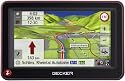 Becker Active 43 Talk inkl. TMC (10,9 cm Display, Kartenmaterial Europa 43, 3D Ansicht, Bluetooth, Becker OneShot Sprachsteuerung, Becker EasyClick Aktivhalter) schwarz/rot