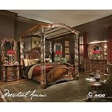 Villa Valencia Canopy Bedroom Set (California King) by Aico Furniture