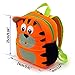Hipiwe Little Kid Toddler Backpack Baby Boys Girls Kindergarten Pre School Bags Cute Neoprene Cartoon Backpacks (Tiger)