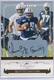 2006 Donruss Classics 175 Quinton Ganther Titans (RC - Rookie - Autographed - Serial #D To 799 - Football Cards)