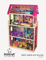 Glamour Dollhouse with Lights and Sounds