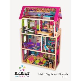 Glamour Dollhouse with Lights and Sounds by KidKraft