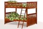 Night & Day Ginger Full Over Full Bunk Bed Cherry