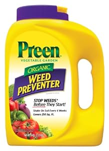 Amazon.com : Preen Organic Vegetable Garden Weed Preventer - 5 lb