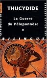 La Guerre du P�loponn�se : Tome 2, Livres III, IV, V, �dition bilingue fran�ais-grec