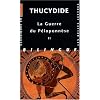 La Guerre du P�loponn�se : Tome 2, Livres III, IV, V, �dition bilingue fran�ais-grec