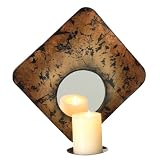 Midwest - CBK Crackle Metallic Mirrored Wall Sconce