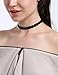 6 Pcs Black Velvet Choker Chain Necklace for Women Girls Lace Choker Gothic Tattoo Collar Necklace Pearl Pendant