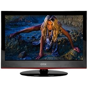 CMX LCD 7245F AT Caracal, Televisore LCD 59,8 cm (23,5 pollici) Full HD con Tuner DVB-T integrato, colore: Nero