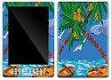 Tropical Design Protective Gel Skin for Amazon Kindle DX