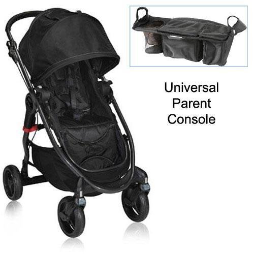 Baby Jogger 21310KT1 City Versa Stroller in Black With Parent Console