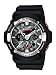 Casio G-SHOCK Men's Analogue Digital Watch GA-200-1AER with Resin Combi Strap