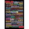 I Will Be (Motivational List) Art Poster Print - 24x36