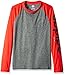 adidas Boys' Big Boys' Climalite Ls Tee-Dgh / Light Scarlet