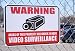 Electronics : VIDEO SURVEILLANCE Warning Sign with 3M Reflective Vinyl Coating 