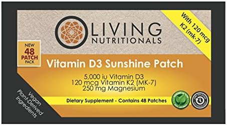 Vitamin D3 5000IU Sunshine Patches (6 sheets/48 patch count)