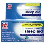 Rite Aid Maximum Strength Sleep Aid Softgels, 50 Mg 32 Ct.