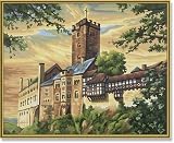 Schipper 609350546 - Malen nach Zahlen - Die Wartburg 40 x 50 cm