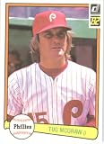 1982 Donruss # 420 Tug McGraw Philadelphia Phillies Baseball Card
