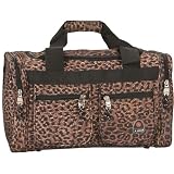 Rockland Bel-Air 18 Carry-On Tote Duffle Bag - Leopard